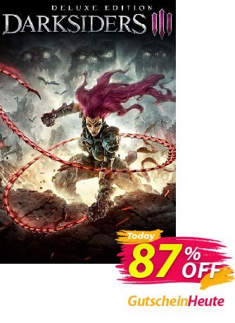 Darksiders III 3 Deluxe Edition PC discount coupon Darksiders III 3 Deluxe Edition PC Deal - Darksiders III 3 Deluxe Edition PC Exclusive Easter Sale offer 