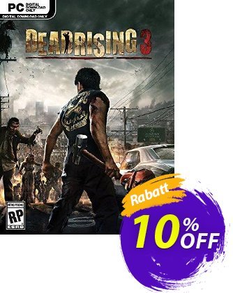 Dead Rising 3 PC Coupon, discount Dead Rising 3 PC Deal. Promotion: Dead Rising 3 PC Exclusive Easter Sale offer 