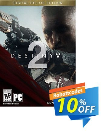 Destiny 2 Digital Deluxe Edition PC (US) Coupon, discount Destiny 2 Digital Deluxe Edition PC (US) Deal. Promotion: Destiny 2 Digital Deluxe Edition PC (US) Exclusive Easter Sale offer 