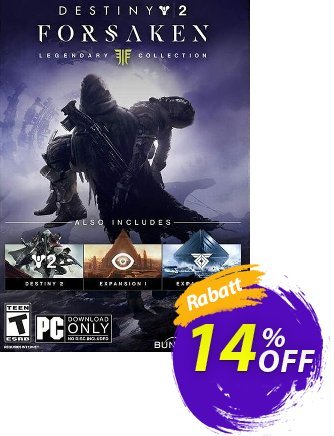 Destiny 2 Forsaken - Legendary Collection PC discount coupon Destiny 2 Forsaken - Legendary Collection PC Deal - Destiny 2 Forsaken - Legendary Collection PC Exclusive Easter Sale offer 