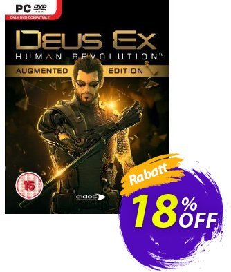 Deus Ex: Human Revolution - Augmented Edition - PC  Gutschein Deus Ex: Human Revolution - Augmented Edition (PC) Deal Aktion: Deus Ex: Human Revolution - Augmented Edition (PC) Exclusive Easter Sale offer 