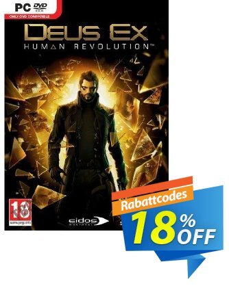 Deus Ex: Human Revolution - PC  Gutschein Deus Ex: Human Revolution (PC) Deal Aktion: Deus Ex: Human Revolution (PC) Exclusive Easter Sale offer 
