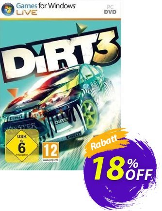 DiRT 3 PC Coupon, discount DiRT 3 PC Deal. Promotion: DiRT 3 PC Exclusive Easter Sale offer 