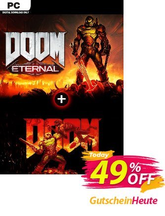 DOOM Bundle PC Coupon, discount DOOM Bundle PC Deal. Promotion: DOOM Bundle PC Exclusive Easter Sale offer 