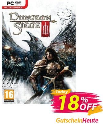 Dungeon Siege 3 - PC  Gutschein Dungeon Siege 3 (PC) Deal Aktion: Dungeon Siege 3 (PC) Exclusive Easter Sale offer 