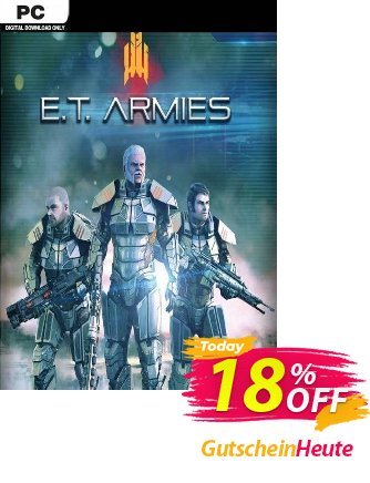 E.T. Armies PC Gutschein E.T. Armies PC Deal Aktion: E.T. Armies PC Exclusive Easter Sale offer 