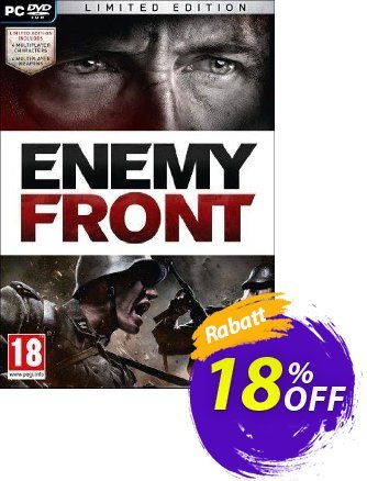 Enemy Front: Limited Edition PC Coupon, discount Enemy Front: Limited Edition PC Deal. Promotion: Enemy Front: Limited Edition PC Exclusive Easter Sale offer 