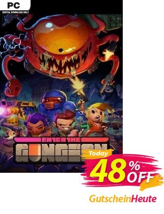 Enter the Gungeon PC Coupon, discount Enter the Gungeon PC Deal. Promotion: Enter the Gungeon PC Exclusive Easter Sale offer 