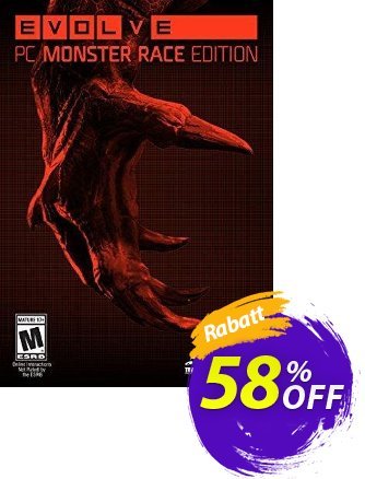 Evolve PC Monster Race PC Coupon, discount Evolve PC Monster Race PC Deal. Promotion: Evolve PC Monster Race PC Exclusive Easter Sale offer 