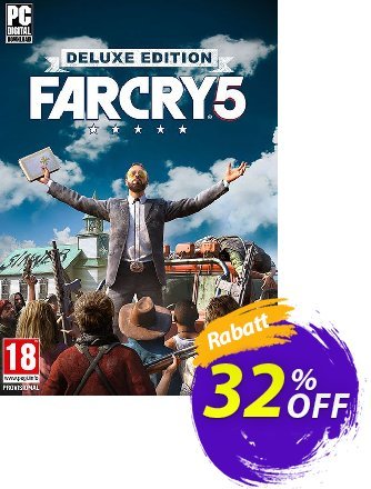 Far Cry 5 Deluxe Edition PC Coupon, discount Far Cry 5 Deluxe Edition PC Deal. Promotion: Far Cry 5 Deluxe Edition PC Exclusive Easter Sale offer 