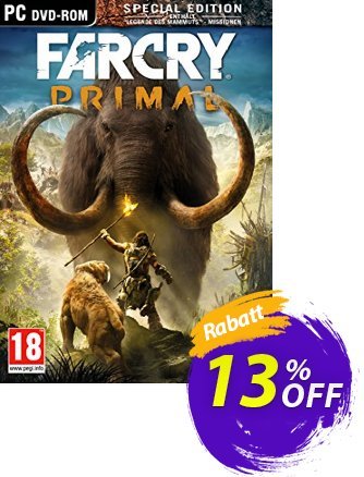 Far Cry Primal Special Edition PC Gutschein Far Cry Primal Special Edition PC Deal Aktion: Far Cry Primal Special Edition PC Exclusive Easter Sale offer 