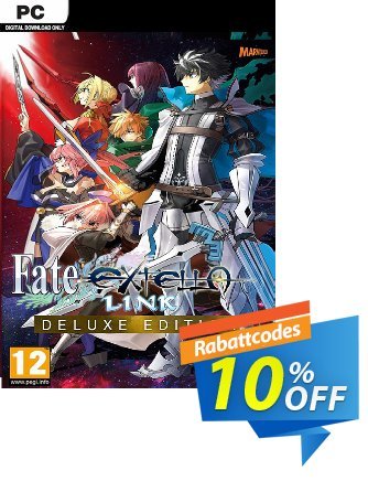 Fate/Extella Link Deluxe Edition PC Coupon, discount Fate/Extella Link Deluxe Edition PC Deal. Promotion: Fate/Extella Link Deluxe Edition PC Exclusive Easter Sale offer 