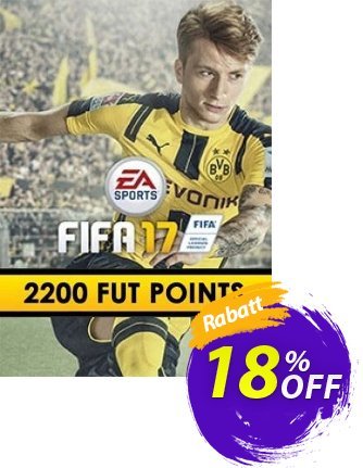FIFA 17: 2200 FUT Points PC Coupon, discount FIFA 17: 2200 FUT Points PC Deal. Promotion: FIFA 17: 2200 FUT Points PC Exclusive Easter Sale offer 
