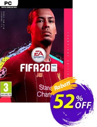 FIFA 20: Champions Edition PC Gutschein FIFA 20: Champions Edition PC Deal Aktion: FIFA 20: Champions Edition PC Exclusive Easter Sale offer 