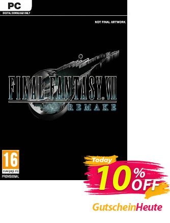 Final Fantasy VII 7 Remake PC Coupon, discount Final Fantasy VII 7 Remake PC Deal. Promotion: Final Fantasy VII 7 Remake PC Exclusive Easter Sale offer 