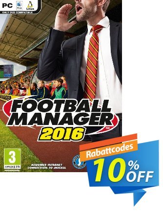 Football Manager 2016 + BETA PC Gutschein Football Manager 2016 + BETA PC Deal Aktion: Football Manager 2016 + BETA PC Exclusive Easter Sale offer 