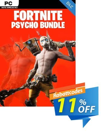 Fortnite Psycho Bundle PC Gutschein Fortnite Psycho Bundle PC Deal Aktion: Fortnite Psycho Bundle PC Exclusive Easter Sale offer 