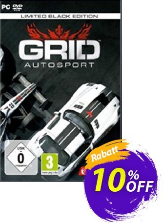 Grid Autosport Black Edition PC Gutschein Grid Autosport Black Edition PC Deal Aktion: Grid Autosport Black Edition PC Exclusive Easter Sale offer 