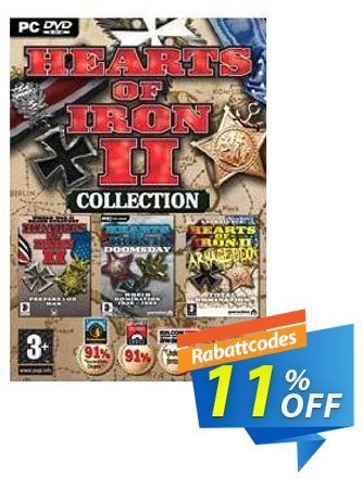 Hearts of Iron Collection - HOI2, Doomsday and Armageddon (PC) Coupon, discount Hearts of Iron Collection - HOI2, Doomsday and Armageddon (PC) Deal. Promotion: Hearts of Iron Collection - HOI2, Doomsday and Armageddon (PC) Exclusive Easter Sale offer 