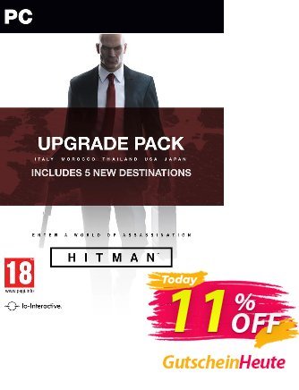 Hitman Upgrade Pack PC Gutschein Hitman Upgrade Pack PC Deal Aktion: Hitman Upgrade Pack PC Exclusive Easter Sale offer 
