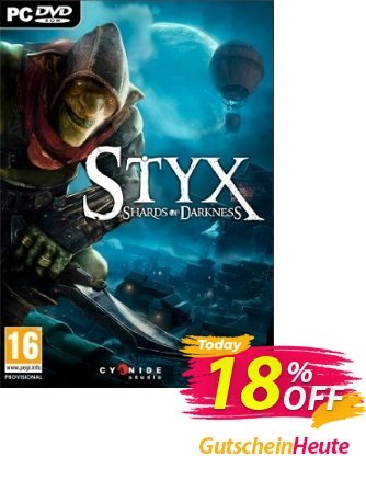 Styx: Shards of Darkness PC Gutschein Styx: Shards of Darkness PC Deal Aktion: Styx: Shards of Darkness PC Exclusive offer 
