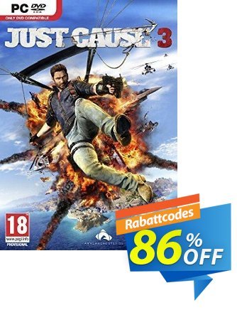 Just Cause 3 PC Gutschein Just Cause 3 PC Deal Aktion: Just Cause 3 PC Exclusive Easter Sale offer 