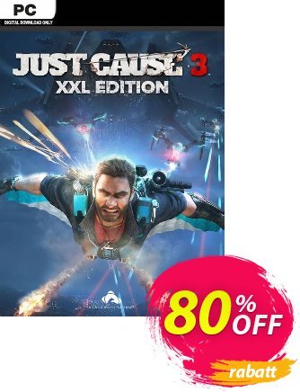 Just Cause 3 XXL PC Coupon, discount Just Cause 3 XXL PC Deal. Promotion: Just Cause 3 XXL PC Exclusive Easter Sale offer 