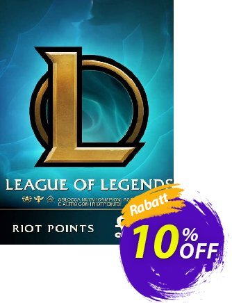 League of Legends 2330 Riot Points (EU - West) Coupon, discount League of Legends 2330 Riot Points (EU - West) Deal. Promotion: League of Legends 2330 Riot Points (EU - West) Exclusive Easter Sale offer 