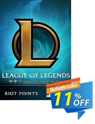 League of Legends 5480 Riot Points (EU - West) Coupon, discount League of Legends 5480 Riot Points (EU - West) Deal. Promotion: League of Legends 5480 Riot Points (EU - West) Exclusive Easter Sale offer 