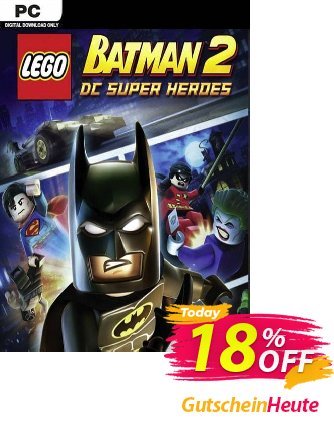 Lego Batman 2: DC Super Heroes - PC  Gutschein Lego Batman 2: DC Super Heroes (PC) Deal Aktion: Lego Batman 2: DC Super Heroes (PC) Exclusive Easter Sale offer 