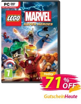 LEGO Marvel Super Heroes PC Gutschein LEGO Marvel Super Heroes PC Deal Aktion: LEGO Marvel Super Heroes PC Exclusive Easter Sale offer 