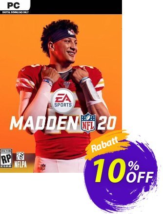 Madden NFL 20 PC discount coupon Madden NFL 20 PC Deal - Madden NFL 20 PC Exclusive Easter Sale offer 