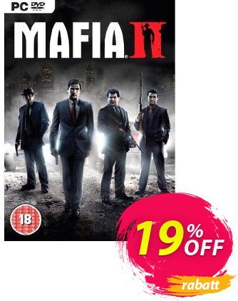 Mafia II 2 (PC) Coupon, discount Mafia II 2 (PC) Deal. Promotion: Mafia II 2 (PC) Exclusive Easter Sale offer 
