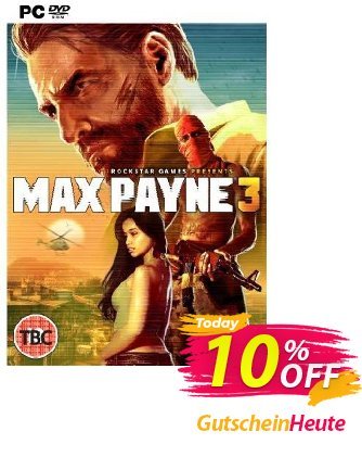 Max Payne 3 (PC) Coupon, discount Max Payne 3 (PC) Deal. Promotion: Max Payne 3 (PC) Exclusive Easter Sale offer 