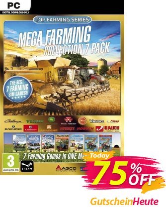 Mega Farming Collection - 7 Pack PC Gutschein Mega Farming Collection - 7 Pack PC Deal Aktion: Mega Farming Collection - 7 Pack PC Exclusive Easter Sale offer 