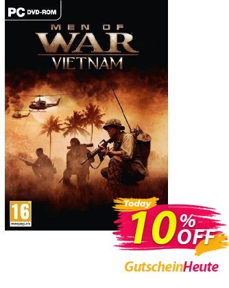 Men Of War: Vietnam - PC-DVD  Gutschein Men Of War: Vietnam (PC-DVD) Deal Aktion: Men Of War: Vietnam (PC-DVD) Exclusive Easter Sale offer 