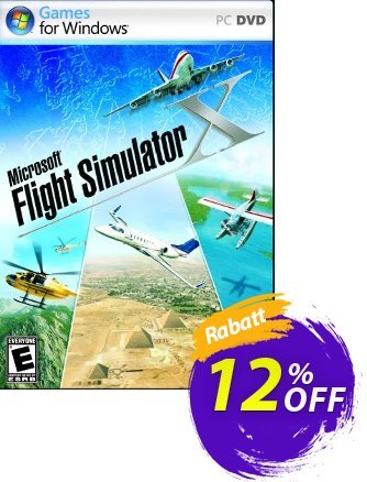 Microsoft Flight Simulator X PC Gutschein Microsoft Flight Simulator X PC Deal Aktion: Microsoft Flight Simulator X PC Exclusive Easter Sale offer 