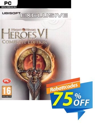 Might & Magic Heroes VI 6 - Complete Edition PC (EU) Coupon, discount Might &amp; Magic Heroes VI 6 - Complete Edition PC (EU) Deal. Promotion: Might &amp; Magic Heroes VI 6 - Complete Edition PC (EU) Exclusive Easter Sale offer 