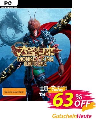 Monkey King: Hero is Back PC Coupon, discount Monkey King: Hero is Back PC Deal. Promotion: Monkey King: Hero is Back PC Exclusive Easter Sale offer 