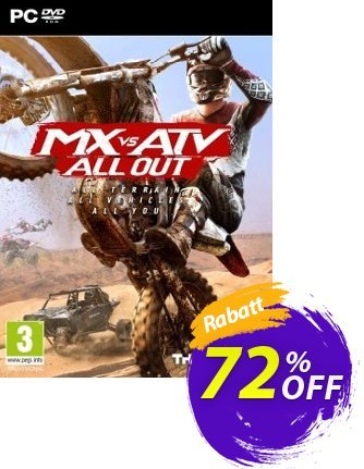 MX vs ATV All Out PC Coupon, discount MX vs ATV All Out PC Deal. Promotion: MX vs ATV All Out PC Exclusive Easter Sale offer 