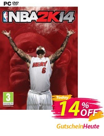 NBA 2K14 PC Gutschein NBA 2K14 PC Deal Aktion: NBA 2K14 PC Exclusive Easter Sale offer 