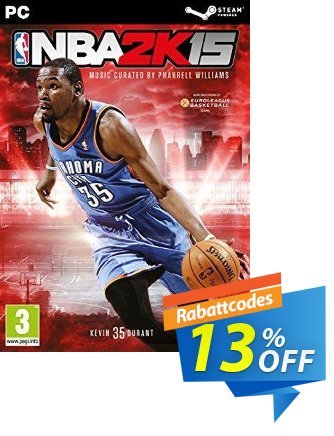 NBA 2K15 PC Gutschein NBA 2K15 PC Deal Aktion: NBA 2K15 PC Exclusive Easter Sale offer 