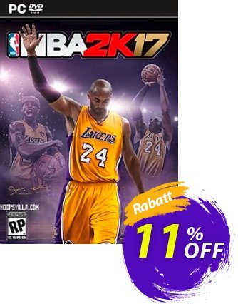 NBA 2K17 PC Global Gutschein NBA 2K17 PC Global Deal Aktion: NBA 2K17 PC Global Exclusive Easter Sale offer 