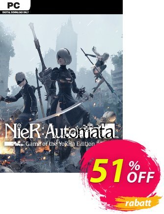 Nier automata Game of the YoRHa Edition PC discount coupon Nier automata Game of the YoRHa Edition PC Deal - Nier automata Game of the YoRHa Edition PC Exclusive Easter Sale offer 