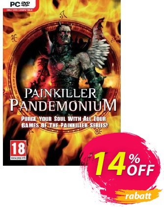 Painkiller Pandemonium (PC) Coupon, discount Painkiller Pandemonium (PC) Deal. Promotion: Painkiller Pandemonium (PC) Exclusive Easter Sale offer 