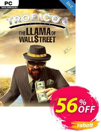 Tropico 6 PC - The Llama of Wall Street DLC discount coupon Tropico 6 PC - The Llama of Wall Street DLC Deal - Tropico 6 PC - The Llama of Wall Street DLC Exclusive Easter Sale offer 