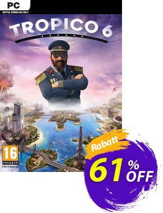 Tropico 6 PC (AUS/NZ) Coupon, discount Tropico 6 PC (AUS/NZ) Deal. Promotion: Tropico 6 PC (AUS/NZ) Exclusive Easter Sale offer 
