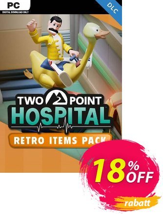 Two Point Hospital PC - Retro Items Pack DLC - US  Gutschein Two Point Hospital PC - Retro Items Pack DLC (US) Deal Aktion: Two Point Hospital PC - Retro Items Pack DLC (US) Exclusive Easter Sale offer 