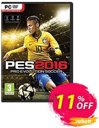 Pro Evolution Soccer - PES 2016 PC Gutschein Pro Evolution Soccer (PES) 2016 PC Deal Aktion: Pro Evolution Soccer (PES) 2016 PC Exclusive Easter Sale offer 