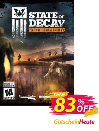 State of Decay Year One Survival Edition PC Gutschein State of Decay Year One Survival Edition PC Deal Aktion: State of Decay Year One Survival Edition PC Exclusive Easter Sale offer 
